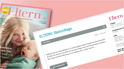 Die neue ELTERN - wir übermitteln unseren ersten Eindruck.