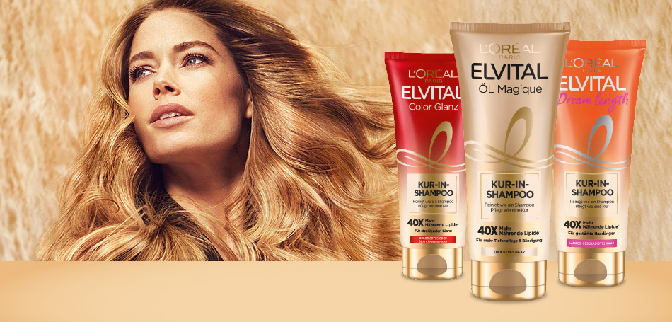 ELVITAL KUR-IN-SHAMPOO: MEHR Pflegen & MEHR Erleben