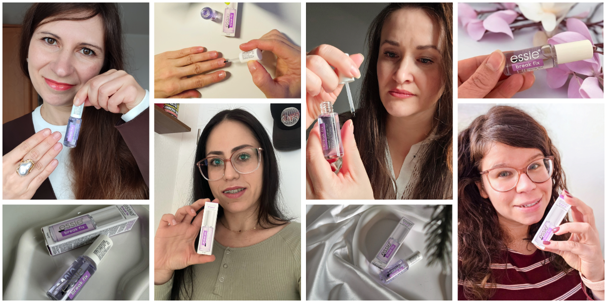So macht ihr essie Break Fix mit uns bekannt!