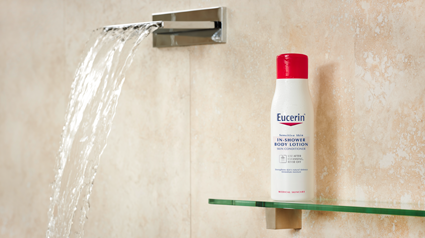 Cremt Ihr nur noch in der Dusche oder verwendet Ihr die Eucerin In-Dusch Body Lotion abwechselnd mit herkömmlichen Lotions?