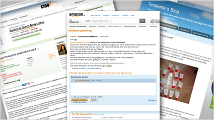 Teilt Eure Meinung zur In-Dusch Body Lotion von Eucerin auch online!