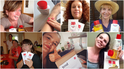 Schöne Momente unseres Projekts mit der Eucerin pH5 Hautschutz Serie.