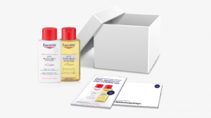 Eucerin pH5 Hautschutz Lotion und Duschöl im neuen trnd-Projekt.