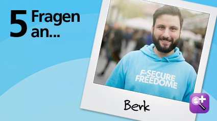 Berk, unser Ansprechpartner bei F-Secure.