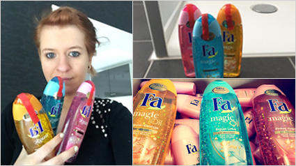 Fa Magic Oil - die Startpakete treffen ein.