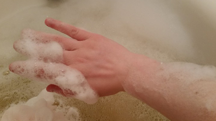 Uns haben bereits einige Bilder von schäumenden Duscherlebnissen erreicht.