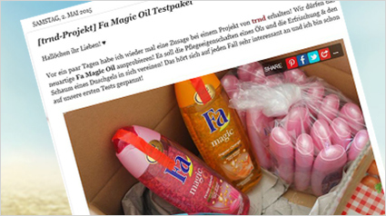 Unsere Erfahrungen im Internet mit dem Fa Magic Oil.