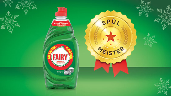 Damit noch mehr Haushalte in Deutschland sich ein eigenes Bild von Fairy machen können, startet jetzt die Fairy Spülmeisterschaft in die nächste Runde – und unser trnd-Projekt ist ein Teil davon.