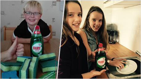 Abspülspaß für die Kleinsten.