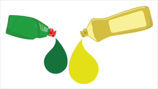 Gleichzeitig ballt seine Formel weiterhin mehr Spülkraft in jedem Spritzer, denn Fairy Ultra Plus ist ein Konzentrat. Das heißt, es enthält mehr fettlösende Stoffe pro ml als andere nicht-konzentrierte Spülmittel.