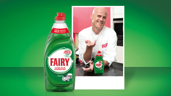 Wie ergiebig Fairy tatsächlich ist, das hat Ralf Zacherl bereits einigen Skeptikern bei Live-Spül-Events gezeigt. 