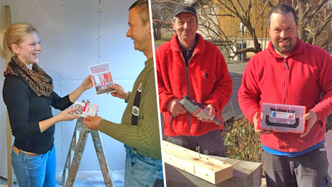 Mit dem fischer DUOPOWER gemeinsam schrauben.