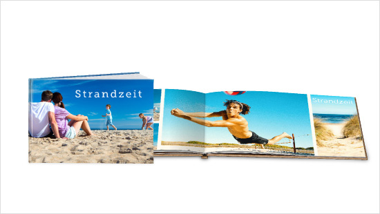 Stellvertretend für die gesamte Community werden 2.000 trnd-Partner mit eigenen Bildern ein „echtes Fotobuch<sup>&reg;</sup>“ in einer von zwei DIN A4 Hardcover-Varianten gestalten.