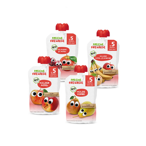 Freche Freunde milde Obstsorten