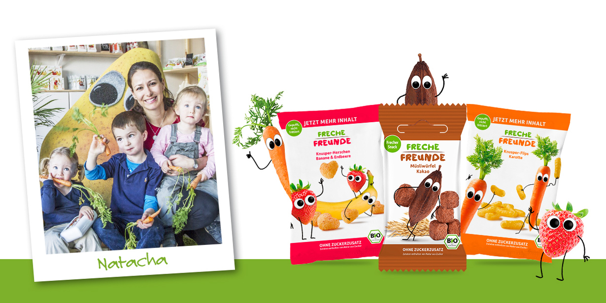 Natacha begrüßt uns