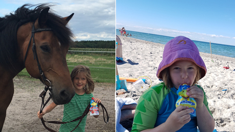 ...hatten den Joghurt Snack auch unterwegs mit dabei und sind uns einig...