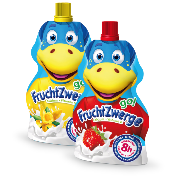 FruchtZwerge go! Erdbeere und Vanille