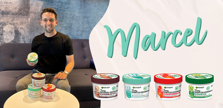 Marcel begrüsst uns zum Projekt