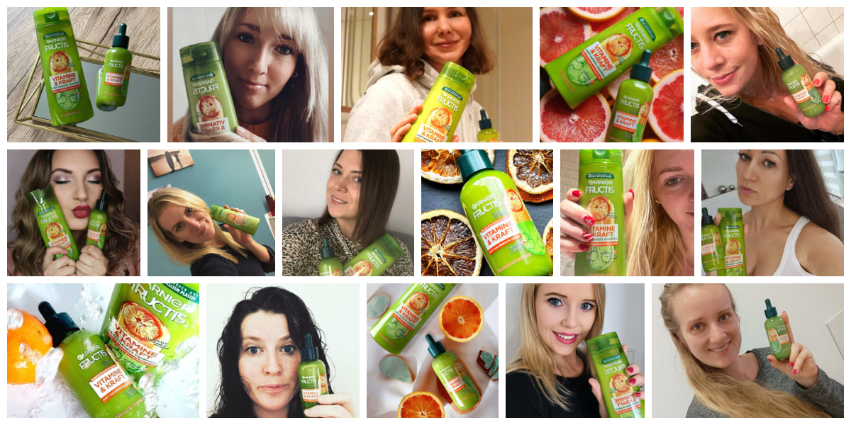Garnier Fructis Vitamine & Kraft Ergenisse