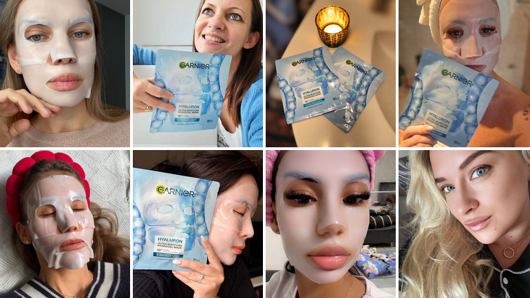 Garnier Hyaluron Ultra Moisture Hydrogel Mask