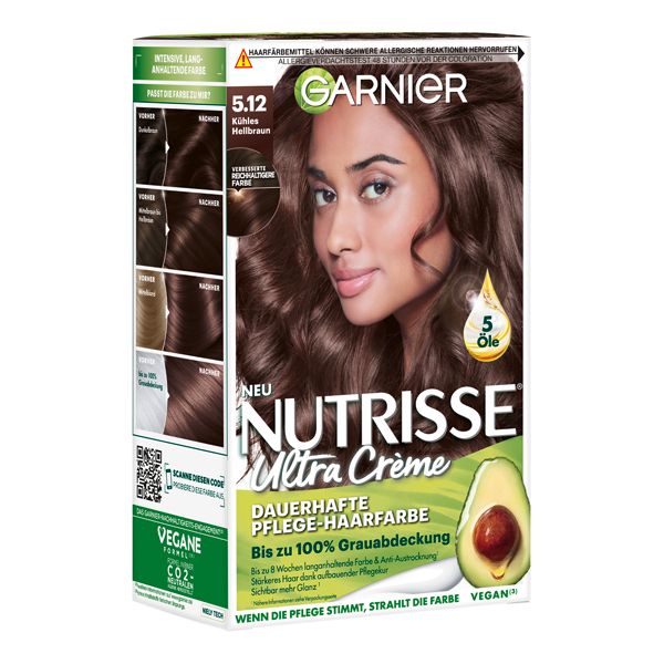NUTRISSE ULTRA CREME 5.12 KÜHLES HELLBRAUN