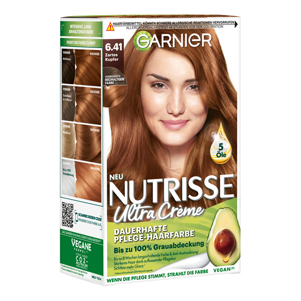 NUTRISSE ULTRA CREME 6.41 ZARTES KUPFER