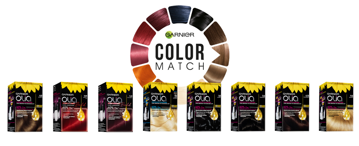 Eine breite Palette von blonden, braunen, schwarzen und roten Farbtönen steht Dir in diesem Projekt zur Auswahl. 