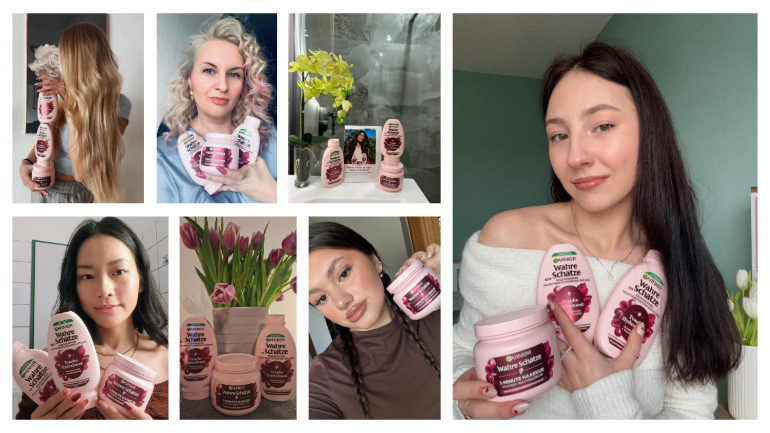 Eure Aufgaben im Garnier Wahre Schätze Traube Hydraboost Projekt