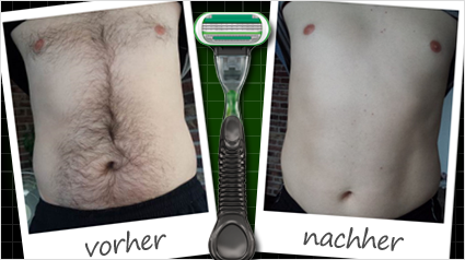 Alles weg und zudem noch glatt: Onlinereporter Ruski82 ist zufrieden mit dem Ergebnis.