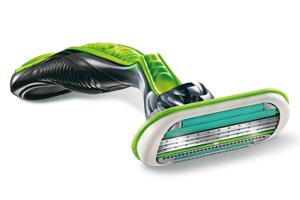 Abgerundeter Klingenkopf