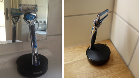 Gillette Club Station: Das neue Accessoire im Badezimmer.