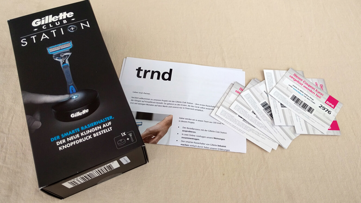 Gillette Club Station: Die Startpakete sind da!
