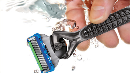 Gillette ProGlide Power Klingen: Reinigung.