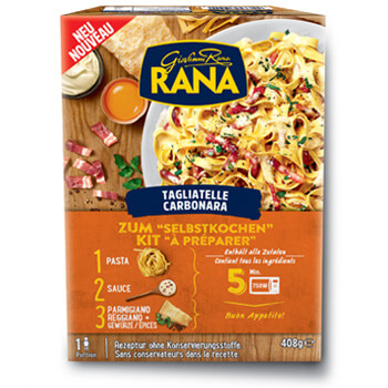 Frische Tagliatelle Carbonara