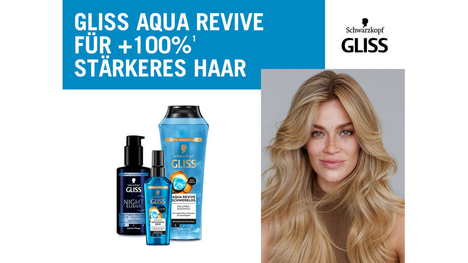 Gliss Aqua Revive Haarpflege