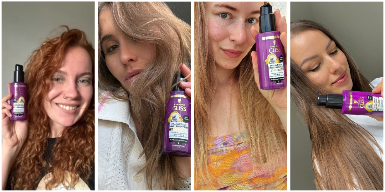 Euer erster Eindruck von dem GLISS Full Hair Magic Haarlängen-Filler