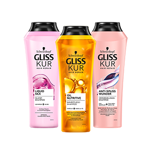 Gliss Kur silikonfreie Shampoos