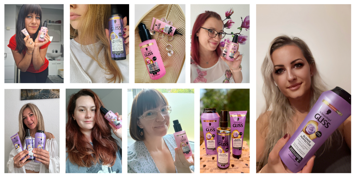 Eure ersten Eindrücke mit den neuen Liquid Silk und Blonde Perfector Produkten von Gliss