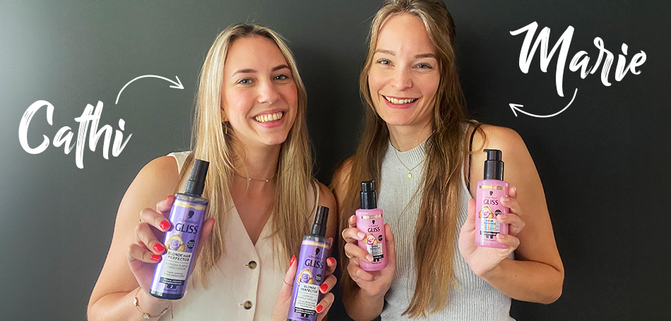 Cathi & Marie begrüßen uns zum Projekt