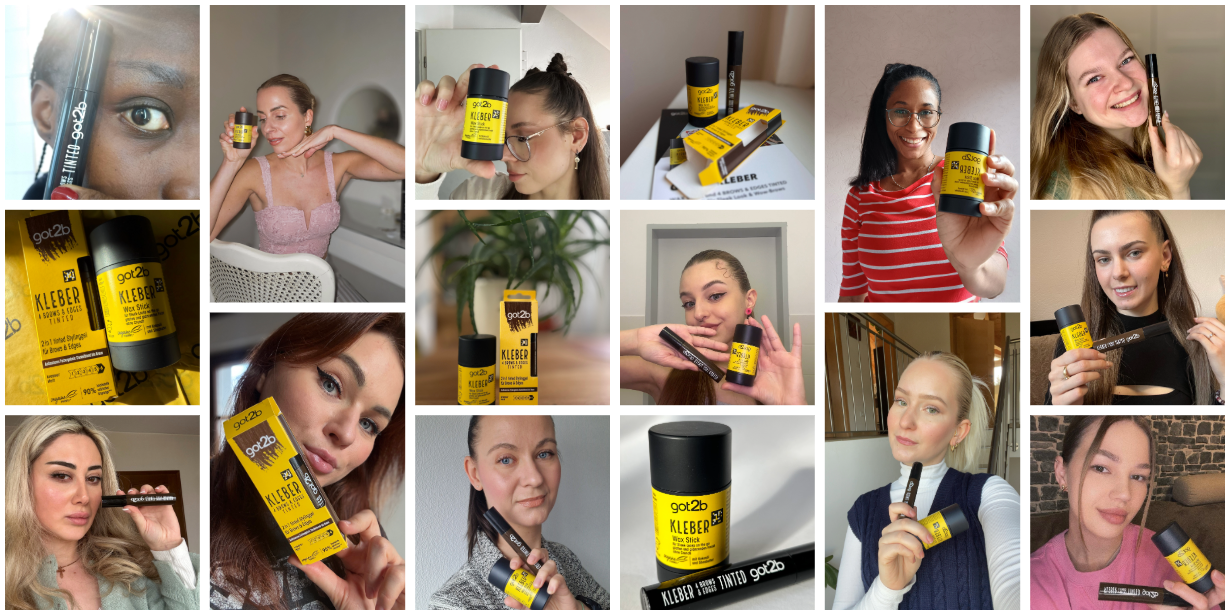 Eure Aufgaben im Projekt mit dem got2b Kleber Stylinggel und Wax Stick!