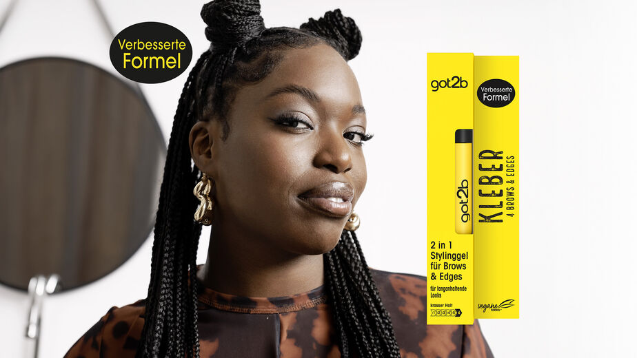 Perfekter Halt für deine Brauen und Haarkonturen