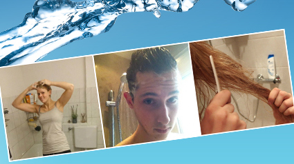 Unsere Haare mit head&amp;shoulders richtig waschen.
