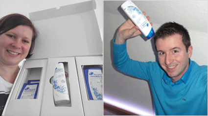 2in1-Shampoo gegen Schuppen.