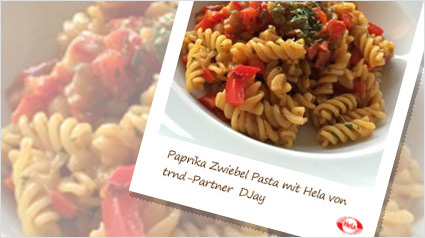 Paprika Zwiebel Pasta