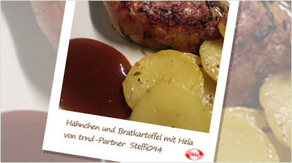 Hähnchen und Bratkartoffel 
