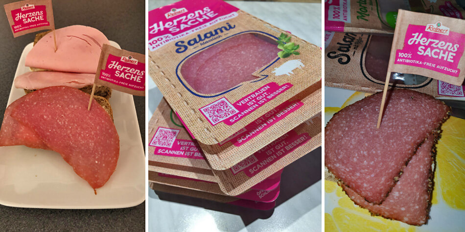 ... belegen leckere Brote ...