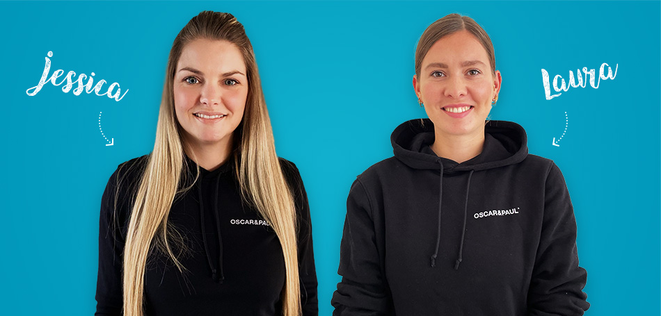 Jessica und Laura sagen Hallo!