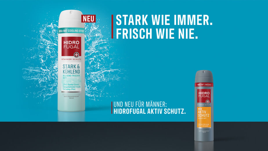 HIDROFUGAL Stark & Kühlend und Men Aktivschutz
