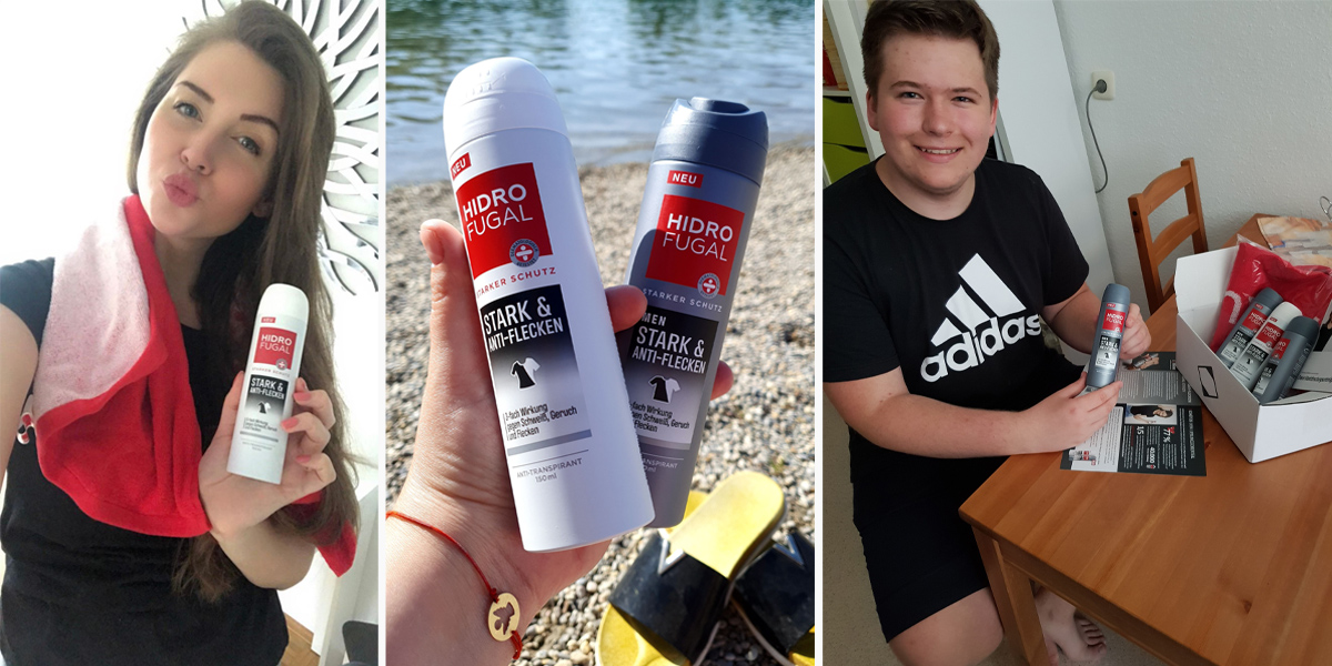 Schweißschutz mit fleckenreichen Nebenwirkungen!