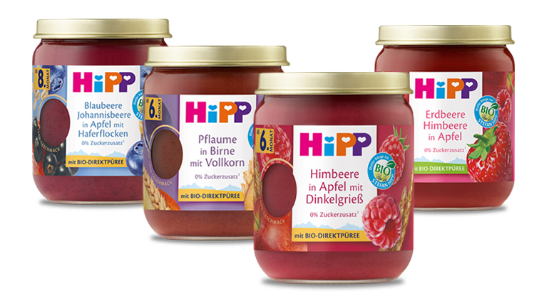 HiPP Premium Früchte im trnd-Projekt